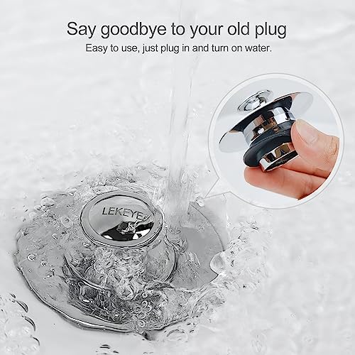 LEKEYE Shower Drain Hair Catcher | Bathtub Stopper/Strainer Stainless Steel Drain Protector - Image 5