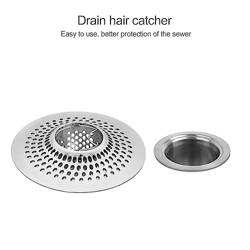 LEKEYE Shower Drain Hair Catcher | Bathtub Stopper/Strainer Stainless Steel Drain Protector - Image 4