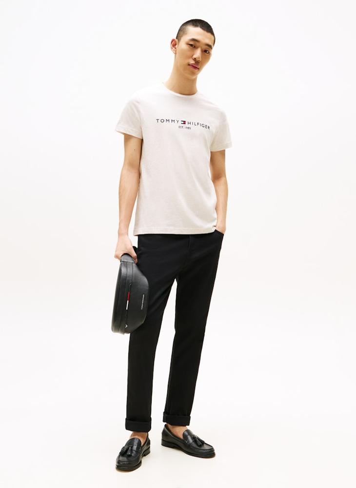 TOMMY HILFIGER Slim Short Sleeve T-Shirt - Image 3