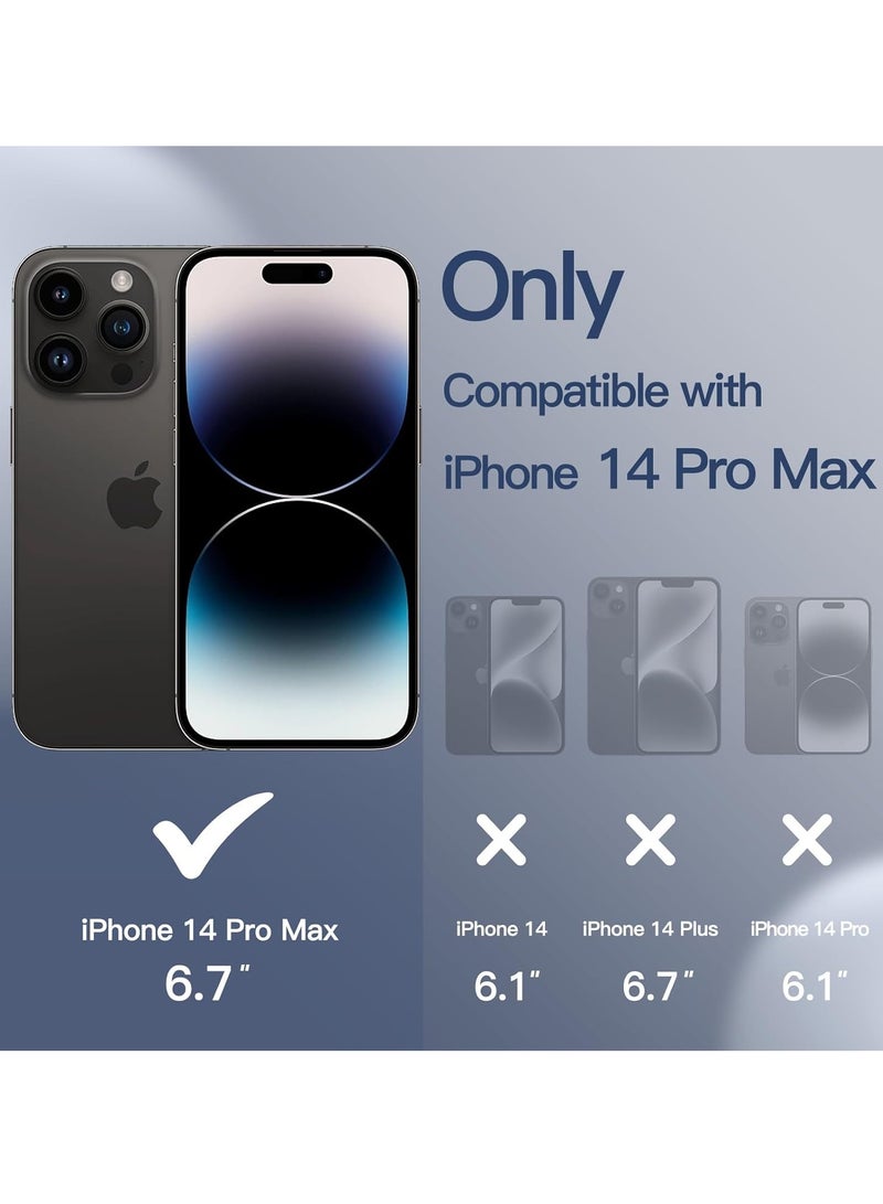 DUSALA iPhone 14 Pro Max Case, Liquid Silicone Phone Case for iPhone 14 Pro Max 6.7 Inch, Colorful Silky-Soft Protective Cover (Blue) - Image 2