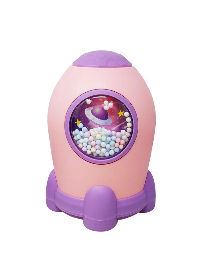 Parteet Space Shape Gullak Money Bank With Number Code Lock|Secure Piggy Bank For Kids & Adults|Unique Coin Savings Box|Ideal Gift With Password Protection,Coin Box For Kids (Assorted Colour) - Modern - Image 1