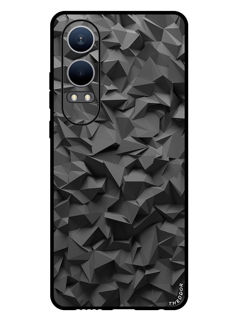 Theodor Protective Case Anti Scratch Shock Proof Bumper Cover For OnePlus Nord CE4 Lite texture_relief_3d - Image 1