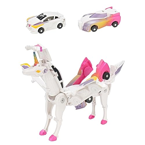 SOYUOI Ultimate Transforming Unicorn Car Toy 2in1 Magical Unicorn Car Robot for Kids Automatic Magnetic Transformation for Boys Girls Birthdays - Image 1