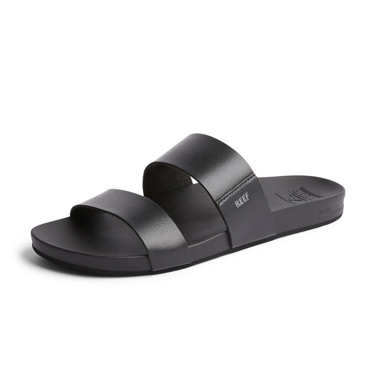 REEF Women's Cushion Vista Sandal, Black, 9 - Image 1