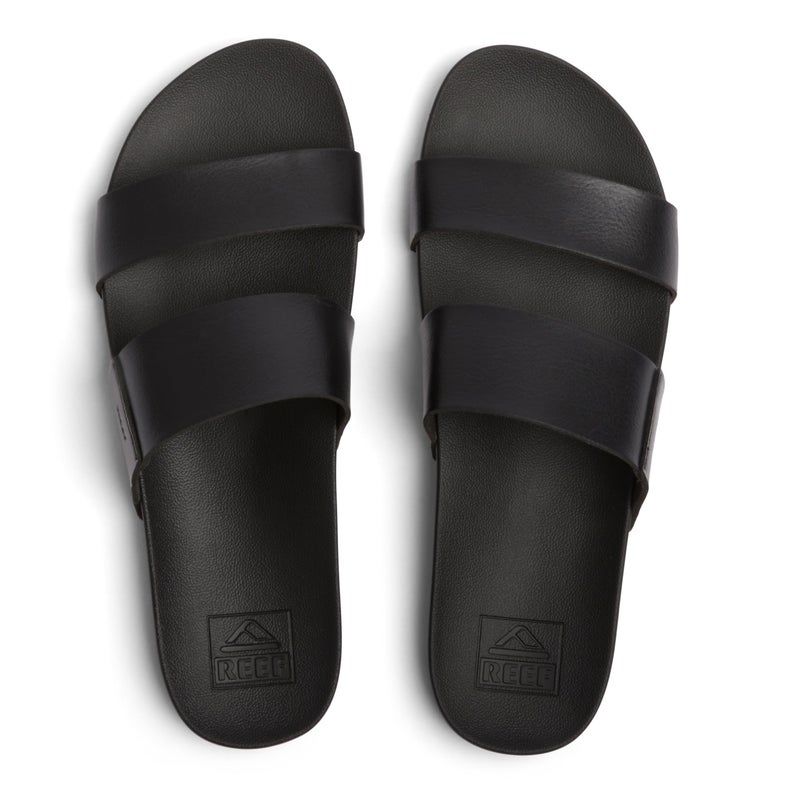 REEF Women's Cushion Vista Sandal, Black, 9 - Image 4