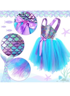 Dress for Girls Kids Mermaid Costume Outfits with Headband Princess Dress Up Sequined Mesh Skirt for Birthday Party Prom Gift - pzsku/ZA7814AE62C73BC8310F3Z/45/_/1722319946/5bc210e4-8305-4e61-b341-04e5caa9c57a