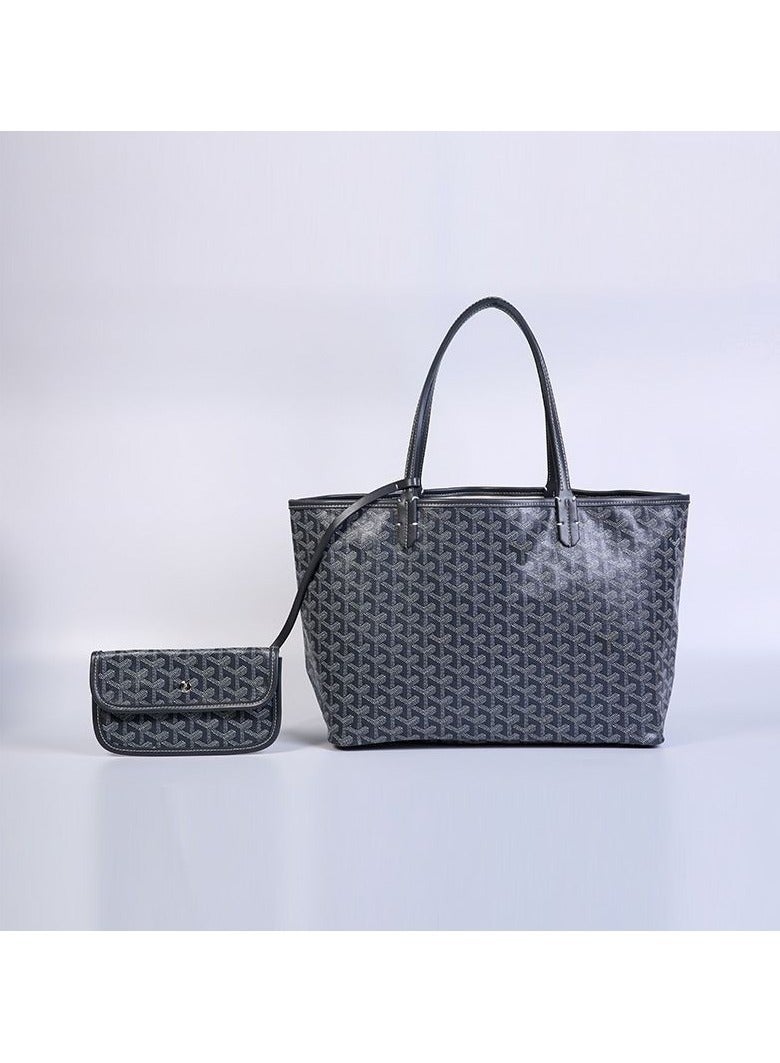 Printed Shopper Tote Size L
