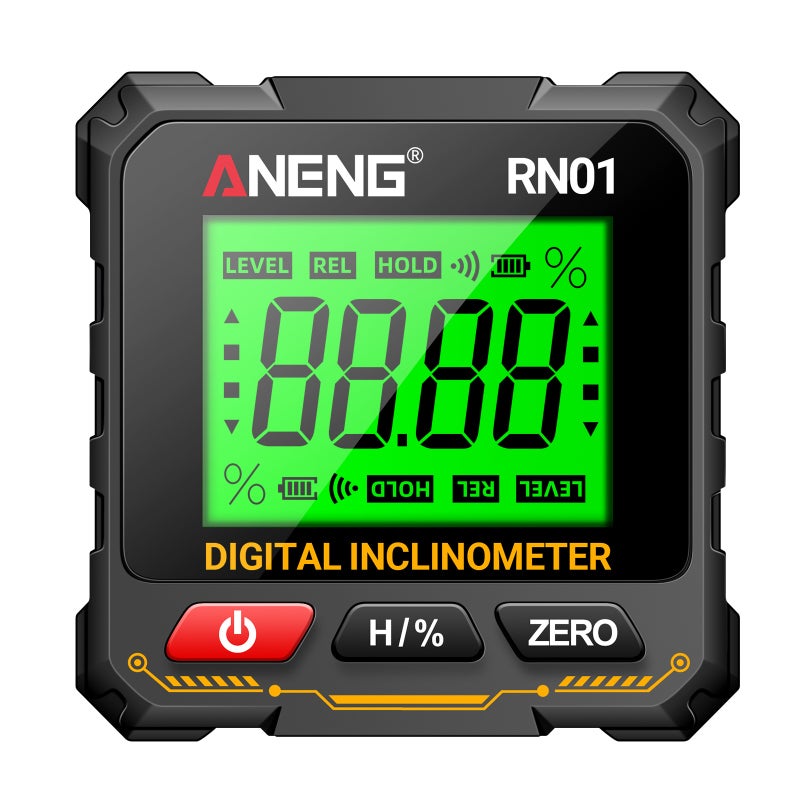 ANENG RN01 Digital Goniometer Electronic Level Box Electronic Angle Ruler Backlight Protractor Woodworking Inclinometer Tools - Image 1