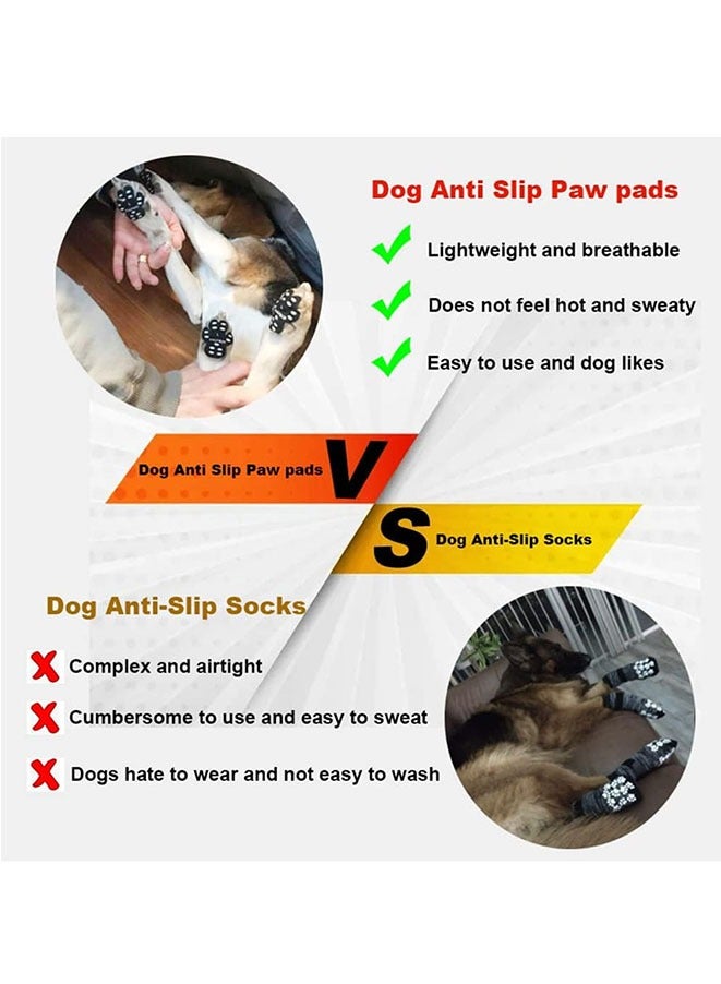 Muyixin وسادات حماية مخالب الكلاب غير القابلة للانزلاق للحفاظ على الكلاب من الانزلاق على الأرضيات الخشبية، أحذية كلاب غير قابلة للانزلاق، جوارب بديلة للتحكم في الجر - Image 5