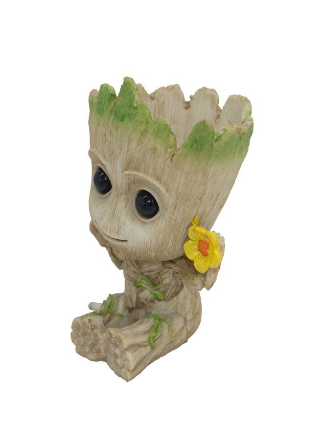 تيمو زينة فقاعات الهواء لحوض السمك من تيمو، أشغال يدوية من الراتنج لمضخة الهواء لحوض السمك مع حجر فقاعات الهواء (كبير) - Image 4