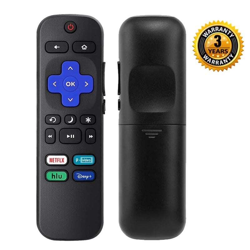 Vomwyn 2Pcs Replacement Remote Control Compatible for Roku TV, Universal Remote Fit for Hisense/Onn/TCL/Sharp/Element/Philips/Hitachi/JVC/RCA/Insignia/Sanyo/LG RokuSeries Smart TVs (Not for RokuStick & Box) - Image 5