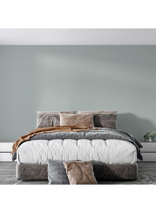 Ritver Matte Emulsion Paint for Home Decor, Premium Interior Wall Paint for Smooth Finish & Modern Wall Decor, Premium Low Odor Home Wall Paint - Dark Grey - Image 3