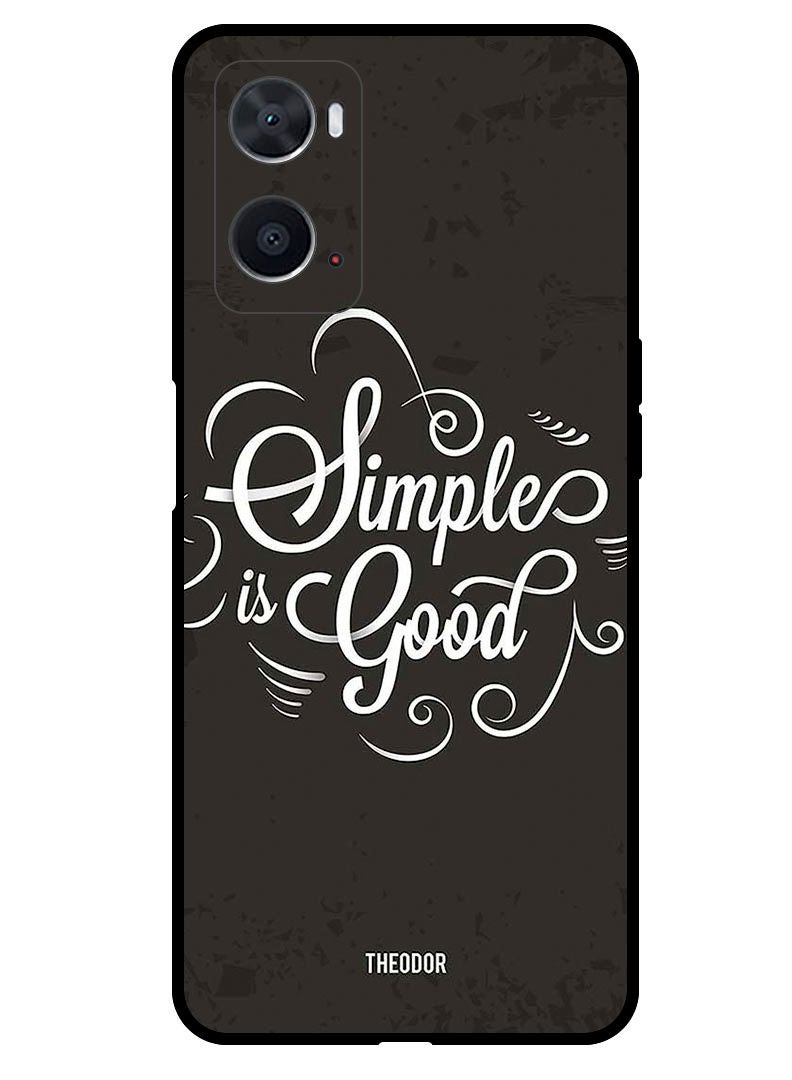 Theodor Protective Case Cover For OPPO A76  Simple Is Good - Image 1