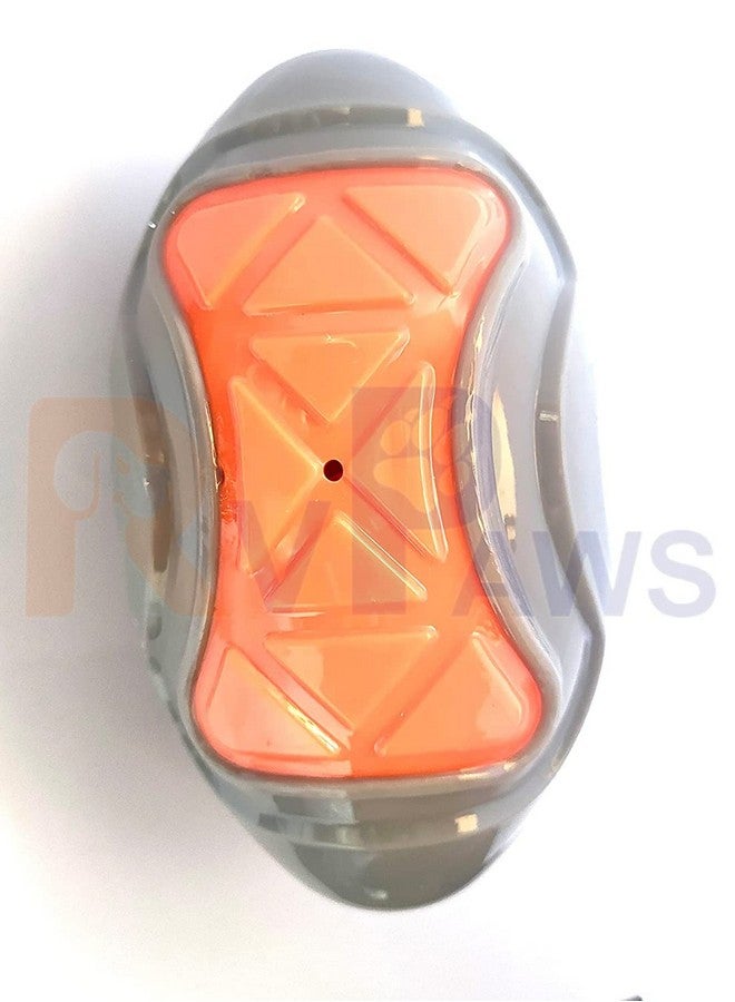 Dogs Non-Toxic Rugby Ball Shape Chew Toy | Natural & Soft Latex Training Squeaky Interactive Toy For Dog And Pet - 1Pcs (Color May Vary) - Image 4