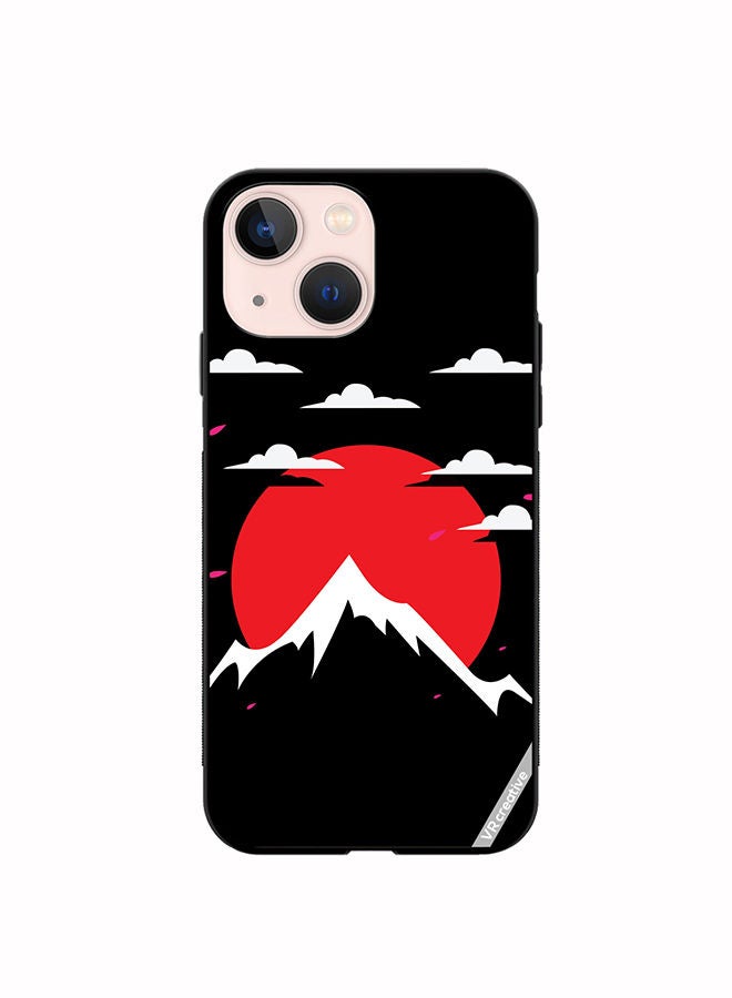 VR CREATIVE Protective Case Cover For Apple iPhone 14 Plus Mount Fuji Japan Design Multicolour - Image 1