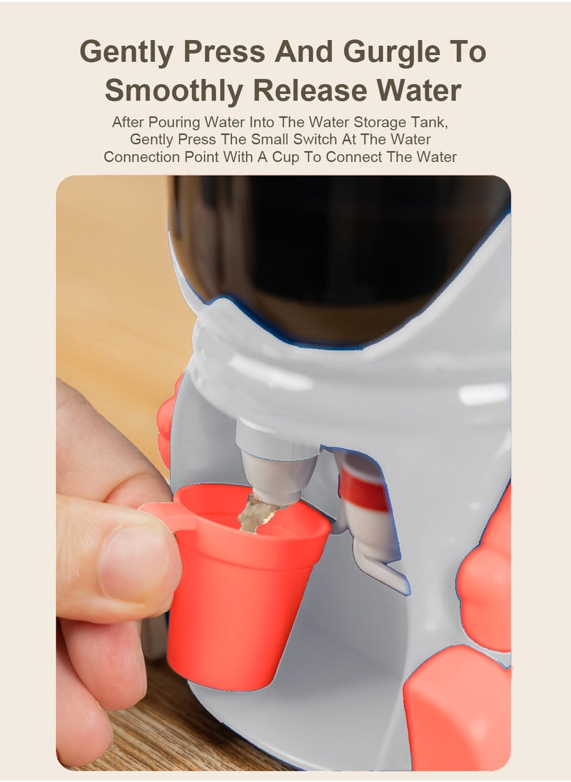 MaBaby Mini Water Dispenser for Kids Toy Drink Machine Water Dispenser Dollhouse Play Set Drinking Fountain Miniature Life Play Scene Model  - Image 2