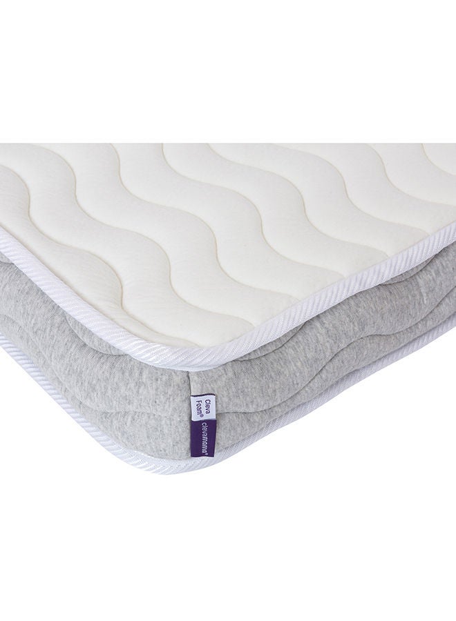 Clevamama Clevafoam Pocket Sprung Mattress 70x170x11 Cm Cot Bed Size - Image 4