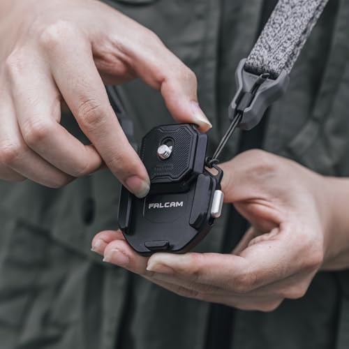 FALCAM F38 Camera Strap Quick Release Kit, Camera Holder for Neck/Shoulder Strap, Plate and Base - 3142 - Image 5