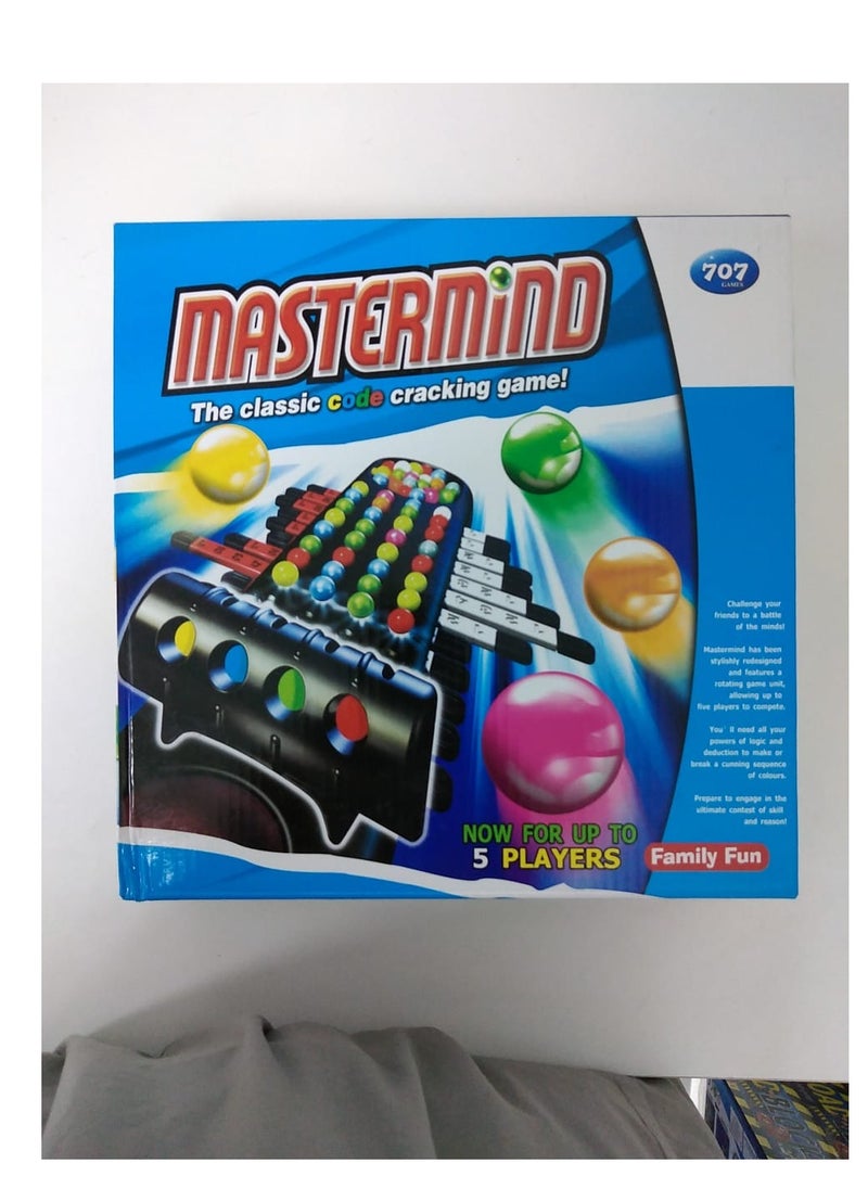 MasterMind Labs - Board Game Toys, Mastermind Puzzle Games Bead Clue Board Game Codebreaker Brain Game Logic Game Toy(1set, Multicolor) - Image 1