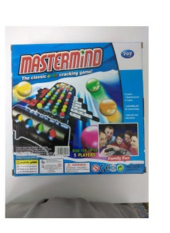 Board Game Toys, Mastermind Puzzle Games Bead Clue Board Game Codebreaker Brain Game Logic Game Toy(1set, Multicolor)