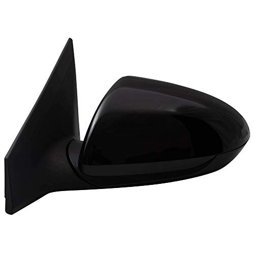 Brock Replacement Drivers Power Side View Mirror w/Spotter Glass Compatible with 17-19 Elantra Sedan USA 87611-F3050 - Image 3