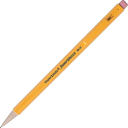 Paper Mate قلم رصاص ميكانيكي بيبر ميت شاربرايتر، أصفر، 5 أقلام في العبوة (عبوة واحدة) - Image 3