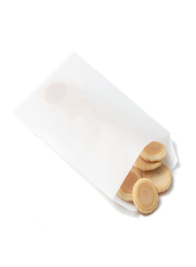 Volanic 100PCS 4X6 Inch Semi-Transparent Glassine Waxed Paper Treat Bags for Party Favor Bakery Cookies Sandwich Soap Packing - Image 2