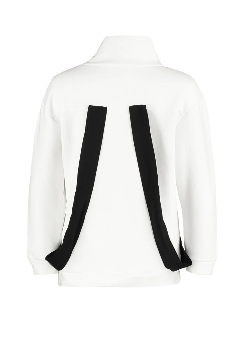 trendyol High Neck Graphic Sweatshirts
