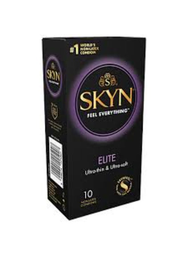 SKYN Elite Ultra Thin & Ultra Soft Non-Latex Condoms (10 Pack) - Image 2