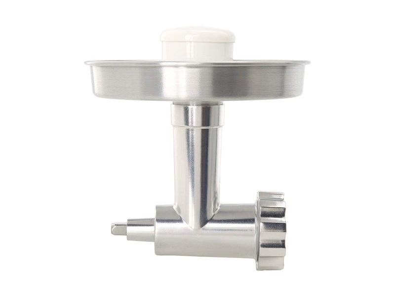 CHEF'S CHOICE Chefâ€™sChoice 796 Premium Food Grinder Attachment Designed to fit KitchenAid Stand Mixers, Silver,2 piece set - Image 5