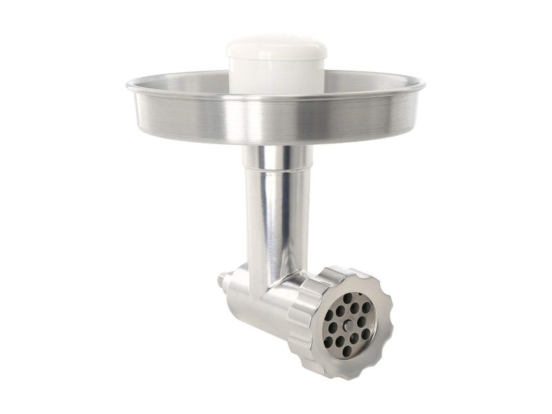CHEF'S CHOICE Chefâ€™sChoice 796 Premium Food Grinder Attachment Designed to fit KitchenAid Stand Mixers, Silver,2 piece set - Image 3
