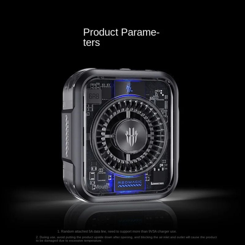 نوبيا ملحقات ألعاب Nubia RedMagic Cooker 5 - أسود - Image 4