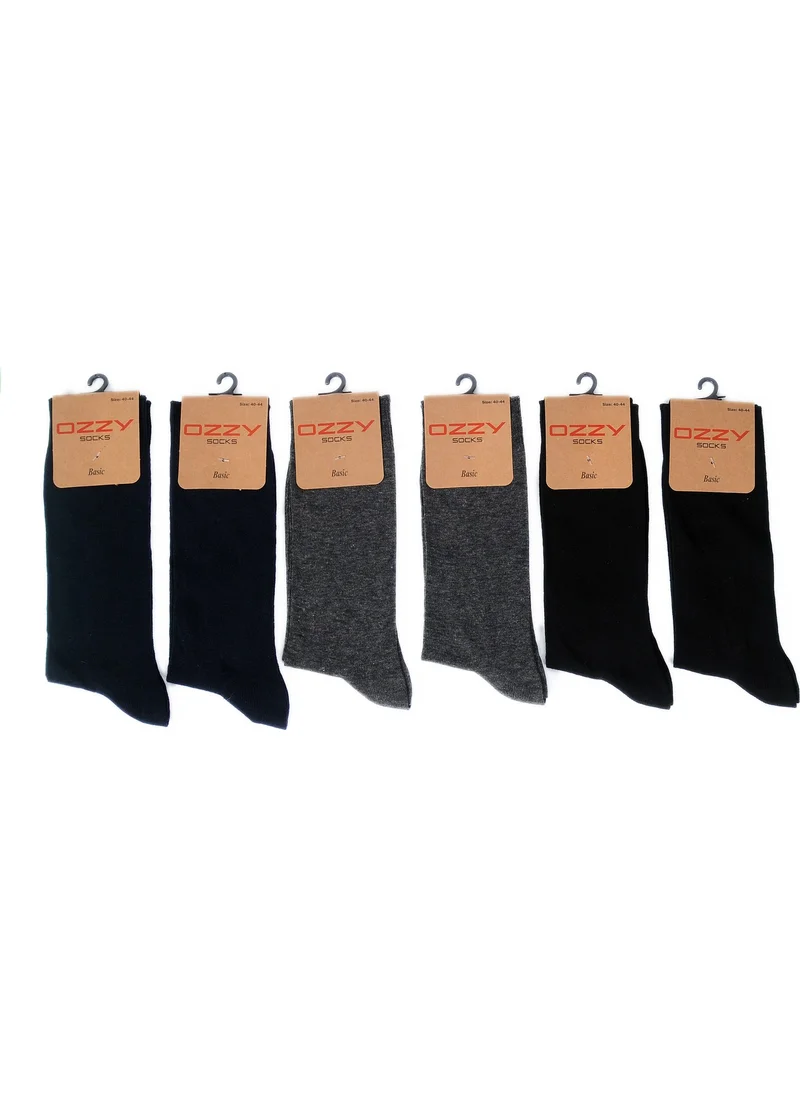 Ozzy Socks 6-Piece Viscose Seamless Men's Socks