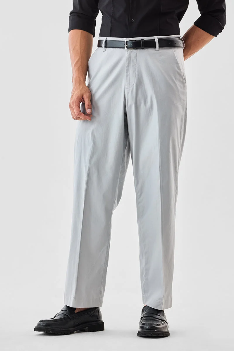 SNITCH Regular Fit Flared Trousers