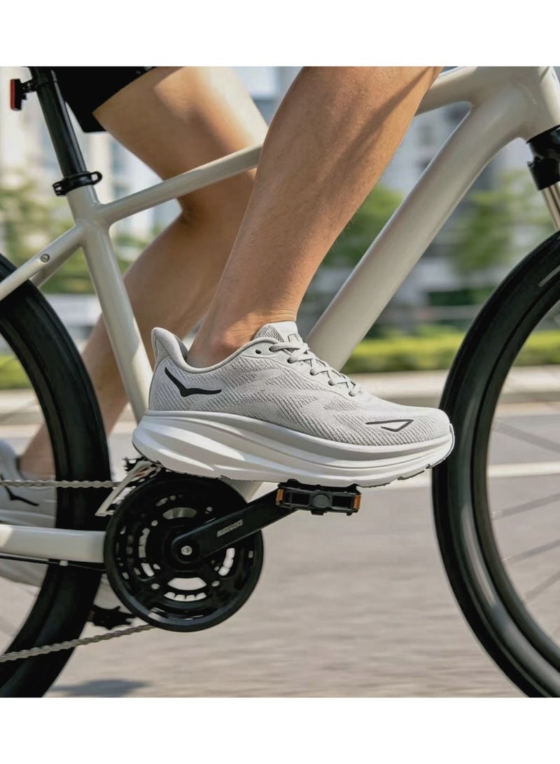 Hoka Outdoor Cycling Shoes Grey - Image 4