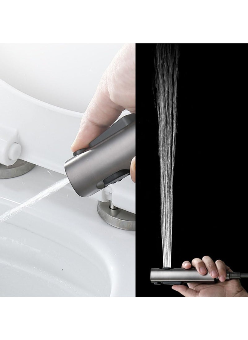 RATSAW - Handheld Bidet Sprayer for Toilet Portable 2 Function Shower Head Kitchen Sink Faucet Attachment Lightweight Mini Hand-Held Spray Multifunction Premium Sprayer - Image 1