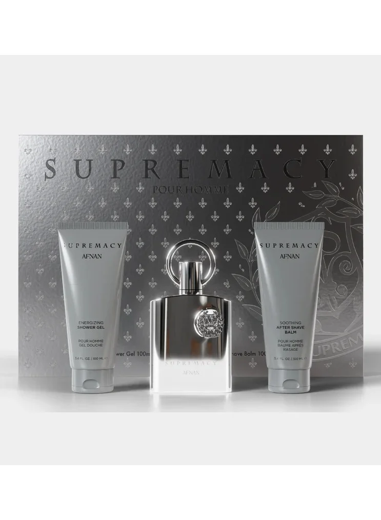 AFNAN Gift Set Supremacy Silver