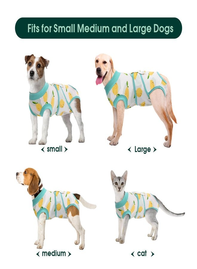 Kuoser Recovery Suit for Dogs Cats After Surgery, Professional Pet Recovery Shirt Dog Abdominal Wounds Bandages, Substitute E-Collar & Cone,Prevent Licking Dog Onesies Pet Surgery Recovery Suit - Image 3