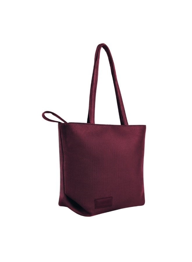 B.S COLLECTION Women's tote bag, practical and comfortable design -  Burgundy - Image 2
