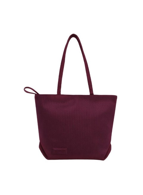 Women's tote bag, practical and comfortable design -  Burgundy