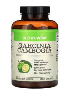 NatureWise Garcinia Cambogia 180 Vegetarian Capsules  - Image 1