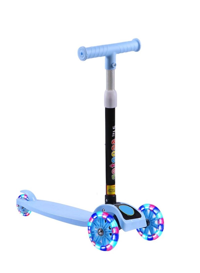 DubaiGallery High-Quality Foldable 3 Wheel Kick Scooter With LED - Image 1