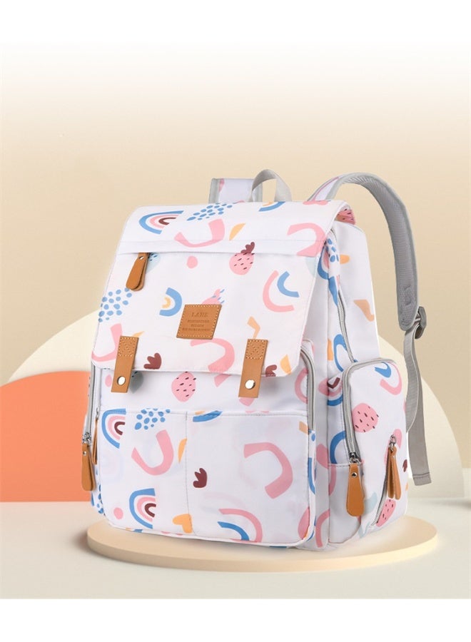 Mark Fairwhale Portable Large Capacity Leisure Multifunctional Backpack, Baby Stroller Hanging Bag  - Image 2