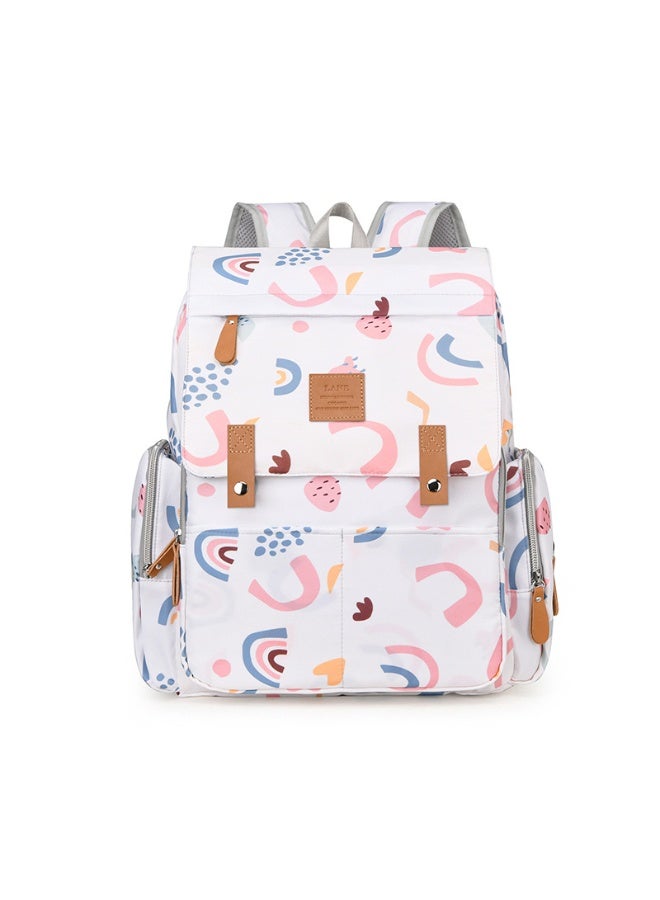 Mark Fairwhale Portable Large Capacity Leisure Multifunctional Backpack, Baby Stroller Hanging Bag  - Image 1