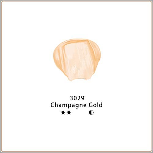 Artecho Acrylic Paint, Champagne Gold Paint (120ml / 4.05oz) Tubes, Art Craft Paints for Canvas, Rock, Stone, Wood, Fabric, Art Supplies - Image 2