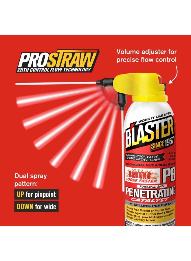 blaster B'Laster Penetrating Oil Spray – Rust Prevention Penetrating Fluid – Loosens Rusted Bolts, Protects Against Corrosion, Multi-Use Anti Rust Spray for Frozen Parts – 11oz (Case of 12) - Image 5