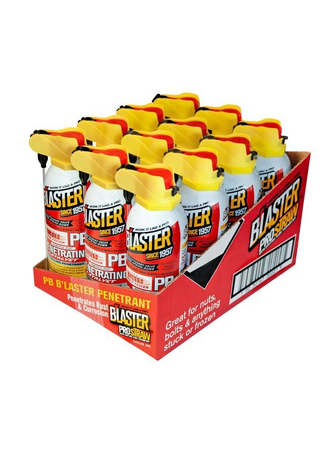 blaster B'Laster Penetrating Oil Spray – Rust Prevention Penetrating Fluid – Loosens Rusted Bolts, Protects Against Corrosion, Multi-Use Anti Rust Spray for Frozen Parts – 11oz (Case of 12) - Image 1