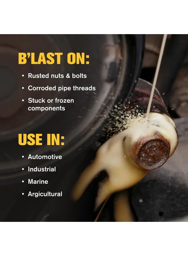 blaster B'Laster Penetrating Oil Spray – Rust Prevention Penetrating Fluid – Loosens Rusted Bolts, Protects Against Corrosion, Multi-Use Anti Rust Spray for Frozen Parts – 11oz (Case of 12) - Image 4