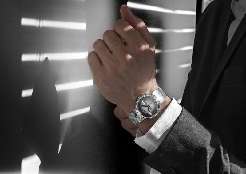 MIDO Commander Shade - Swiss Automatic Watch for Men - Silver Dial - Case 37mm - M842942711 - Image 3