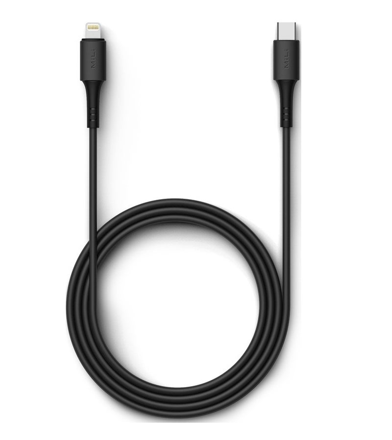 ميلى سلك شاحن (TYPE-C - LIGHTNING) تايب سي - ايفون (1 متر ) من MiLi - Image 4